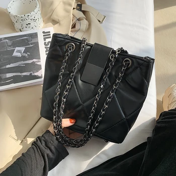 

с доставкой Lingge Designer PU Leather Crossbody Bags 2021 Winter Fashion Shoulder Bag Lady Luxury Small Handbags and Purses