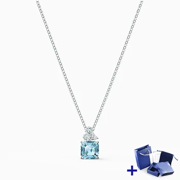 

High Quality Original SWA Necklace with Original Engraved SPARKLING PENDANT Woman Jewelry Wedding Party Jewelry Free Shipping