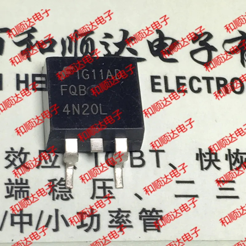 /5 предметов в лоте, FQB4N20L-263 200V 3.8A