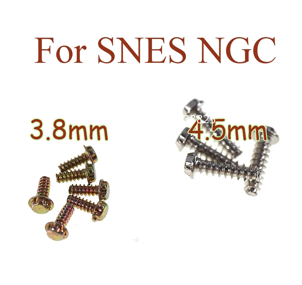 100Pcs 3.8Mm 4.5Mm Viti Con Punta Di Sicurezza Per Nintendo Nes Snes N64 Gb Viti A Cartuccia Per Console Gameboy