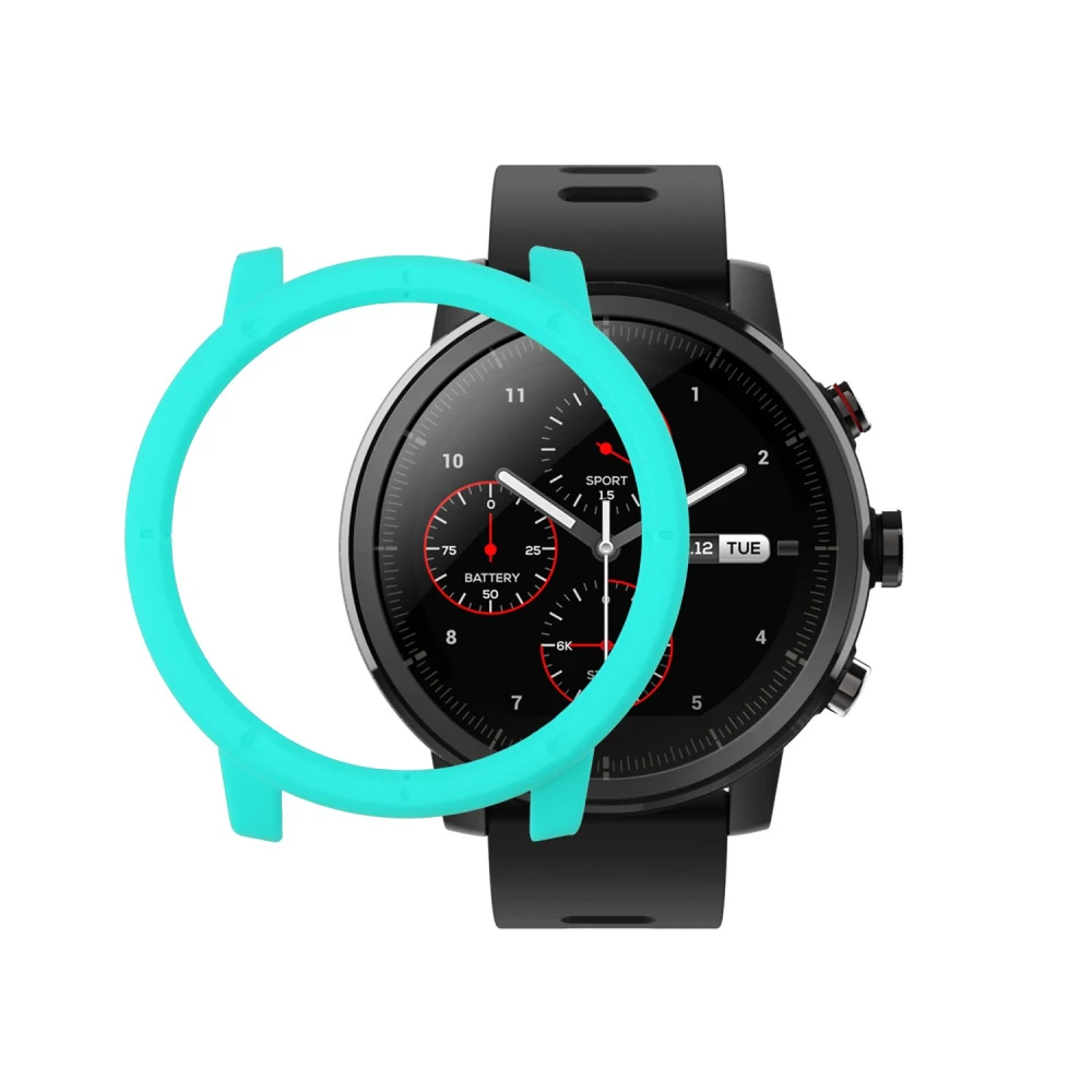 Защитный чехол Пластиковый корпус для Xiaomi Huami Amazfit Stratos 2 чехол для смарт часов бампер рамка ремешок аксессуары