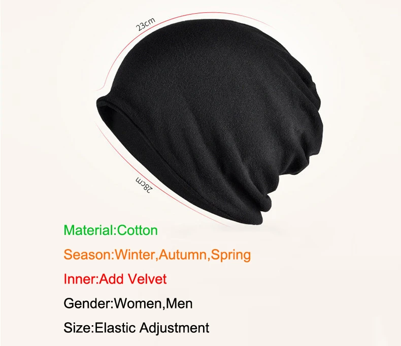 Winter-Ski-Cap-Women-Men-Solid-color-Warm-Cotton-With-Velvet-Windproof-Hiking-Outdoor-Sports-Hat