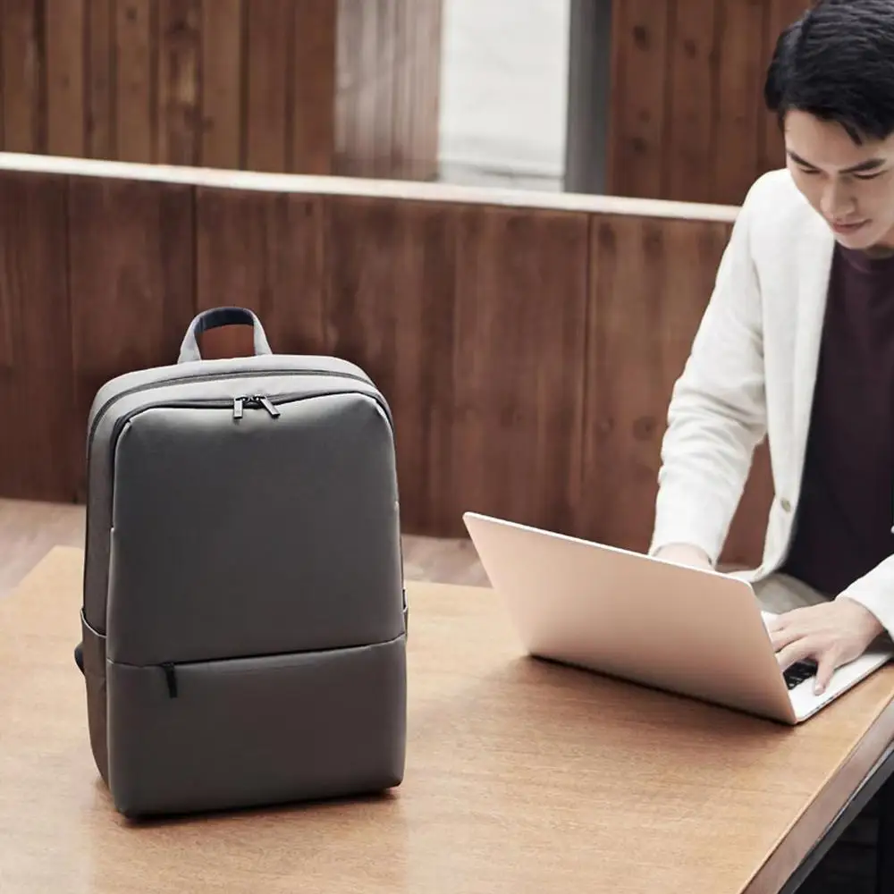 Xiaomi рюкзак классический бизнес рюкзак 18L водонепроницаемый 5,6 дюймовый ноутбук сумка унисекс для путешествий на открытом воздухе