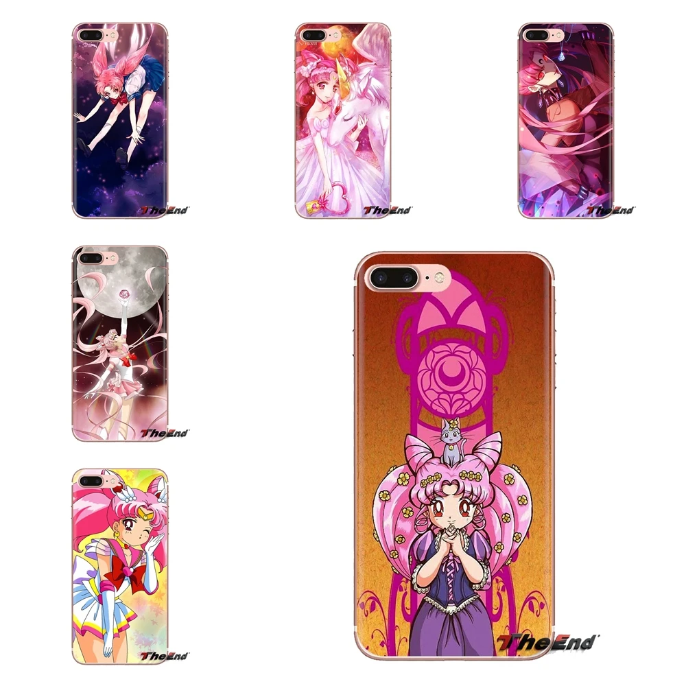 

For iPhone XS Max XR X 4 4S 5 5S 5C SE 6 6S 7 8 Plus Samsung Galaxy J1 J3 J5 J7 A3 A5 Sailor Chibi Moon Anime Japan Phone Covers