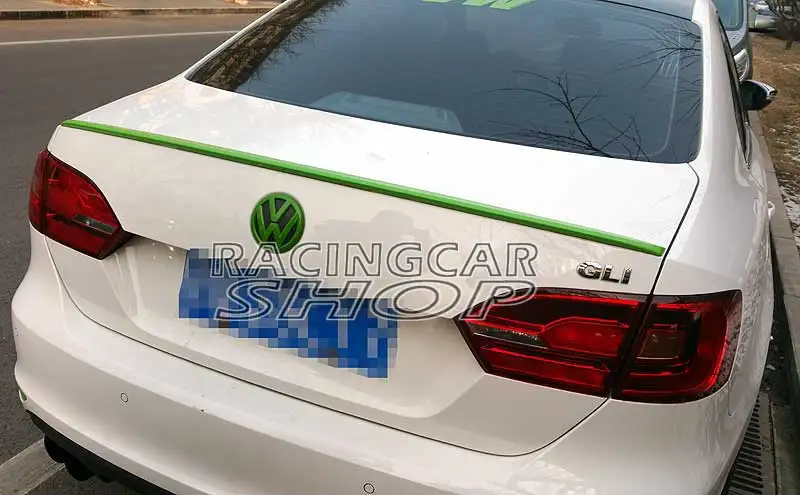 Trunk Boot Spoiler Wing Lip Fit For VW Jetta A6 MK6 GLI 2011-2013