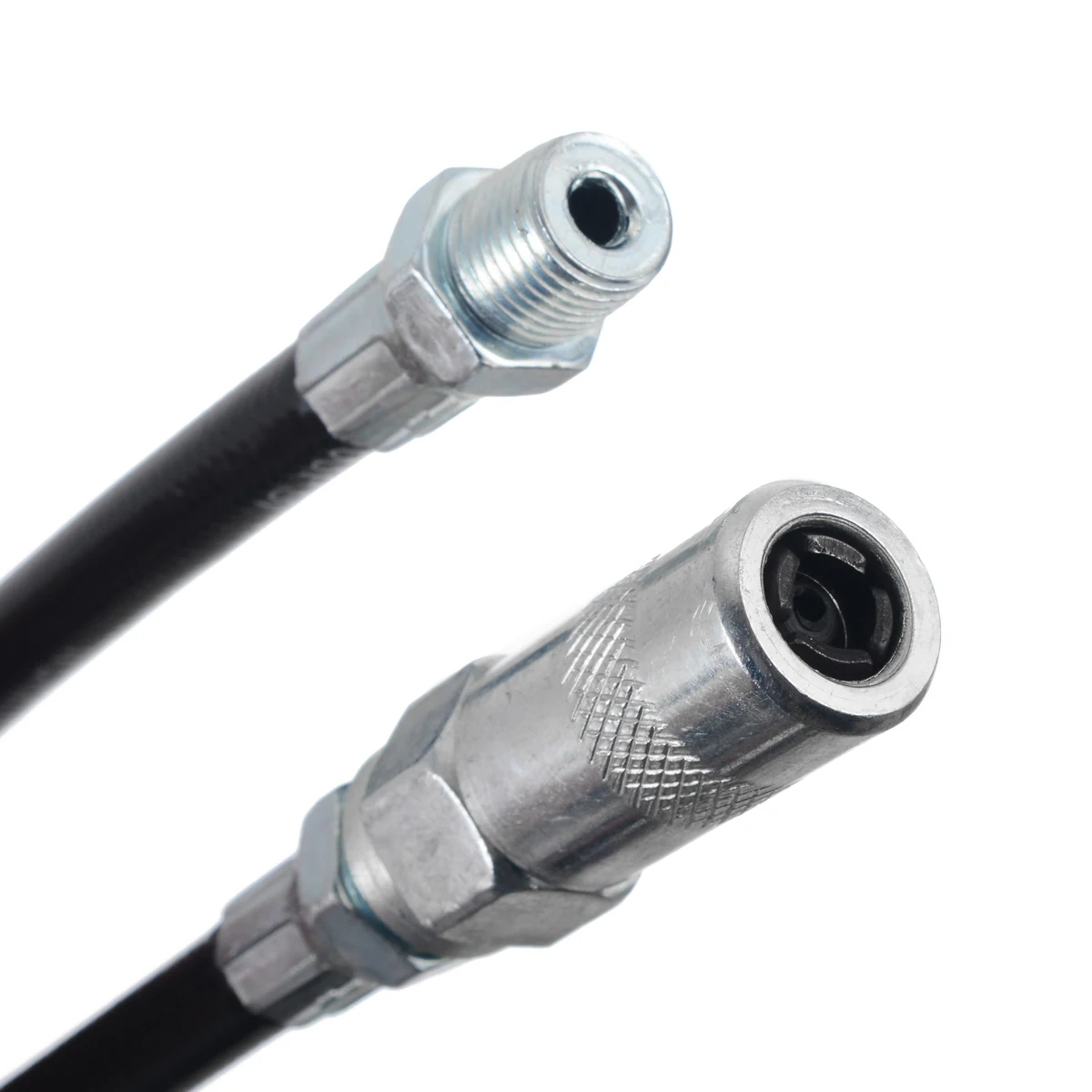 New 10'' Flexible Grease Gun Whip Hose Heavy Duty High Pressure Long