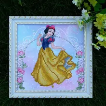 Детская платиновая Алмазная картина ручной работы/креативная DIY Детская кирпичная точечная кирпичная картина