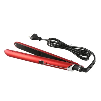 

2 In 1 Curler Fast Heating Plate Adjustable Temperature Electric Flat Iron Portable Hair Straightener Styling Tool Hairdressing