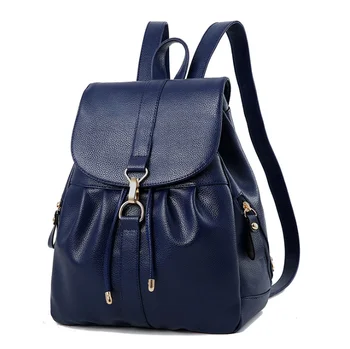 

European and American fashion backpacks new backpacks female backpacks student leisure female bags free of shipping
