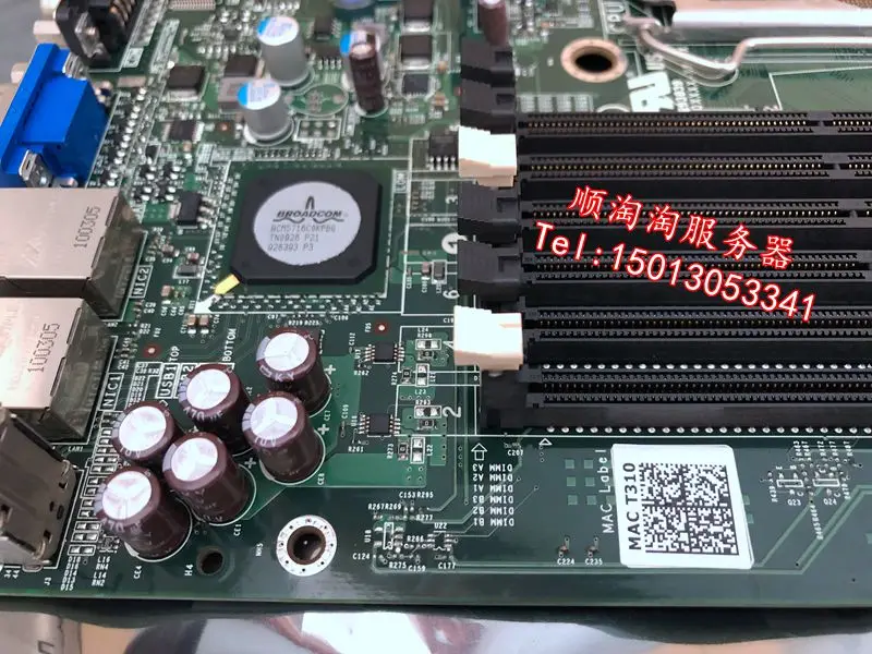 Для Dell T310 Серверная плата KMW1J MNFTH P673K 2P9X9