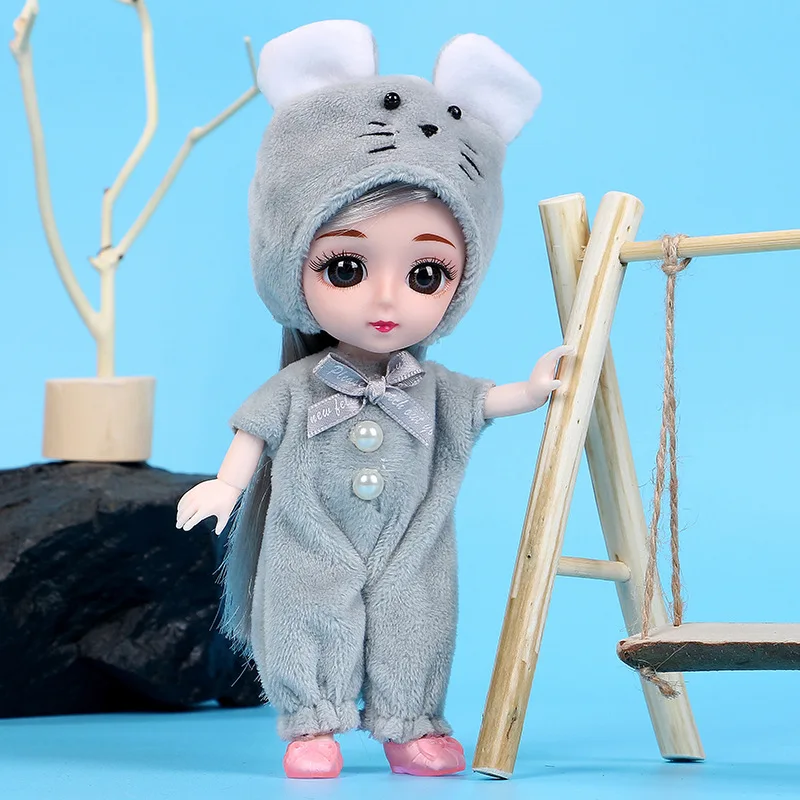 Новинка кукла Ob11 16 см BJD одежда наряды куклы Модный милый комплект одежды с