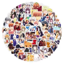 

10/50/100PCS New Anime Fruit Basket Graffiti Sticker Waterproof Luggage Laptop Scooter Water Cup Sticker Wholesale