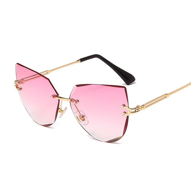  - Cat Eye Woman Sunglasses High Quality Black Transparent Female Sun Glasses Oculos Feminino De Sol Zonnebril Dames