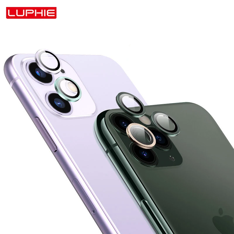 Luphie Роскошная Защитная пленка для объектива камеры iPhone 11 Pro Max закаленное стекло +