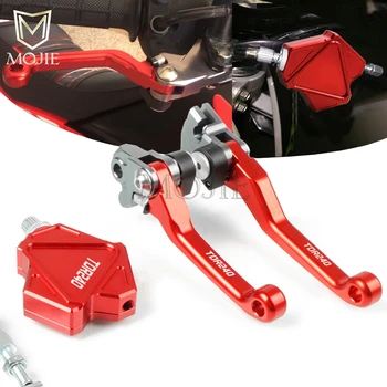 

For YAMAHA TDR240 TDR 240 1988-1990 1989 Motocross CNC Pivot Brake Stunt Clutch Lever Easy Pull Cable System Dirtbike Motorcycle