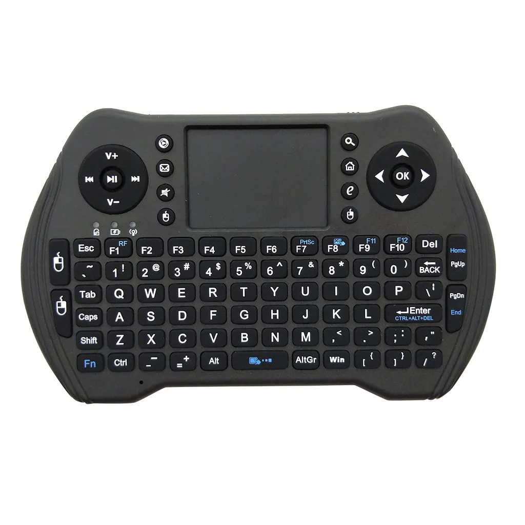 

Ouhaobin 2.4G Wireless Keyboard Wireless Touchpad Mini Keyboards with USB Receiver for Android Smart TV Laptops