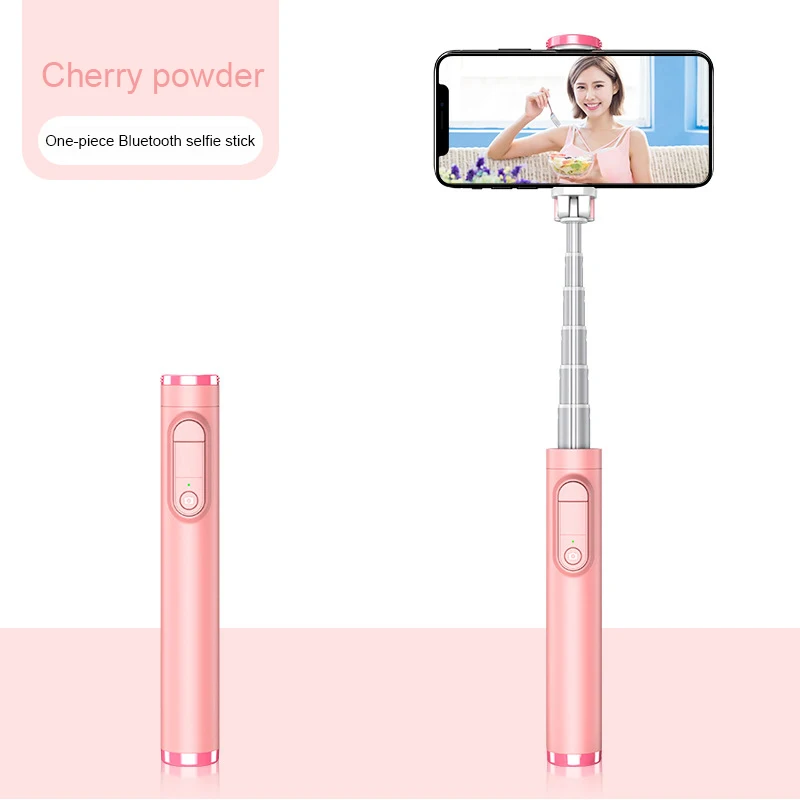 M11 pink CYKE M11 портативный Bluetooth селфи-палка мини-селфи-Палка для смартфона селфи-палка для iPhone iOS Android xiaomi - Цвет: M11 pink