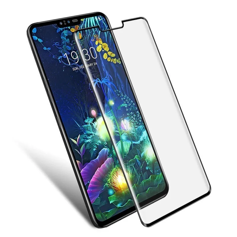 IMAK стекло для LG V50 ThinQ закаленное 3D изогнутое полное покрытие Защита экрана тонкая