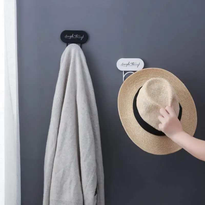 

Backpack Storage Hooks Coat hook Wall Hook Self-Adhesive Clothes Hat Hanger Racks Bathroom