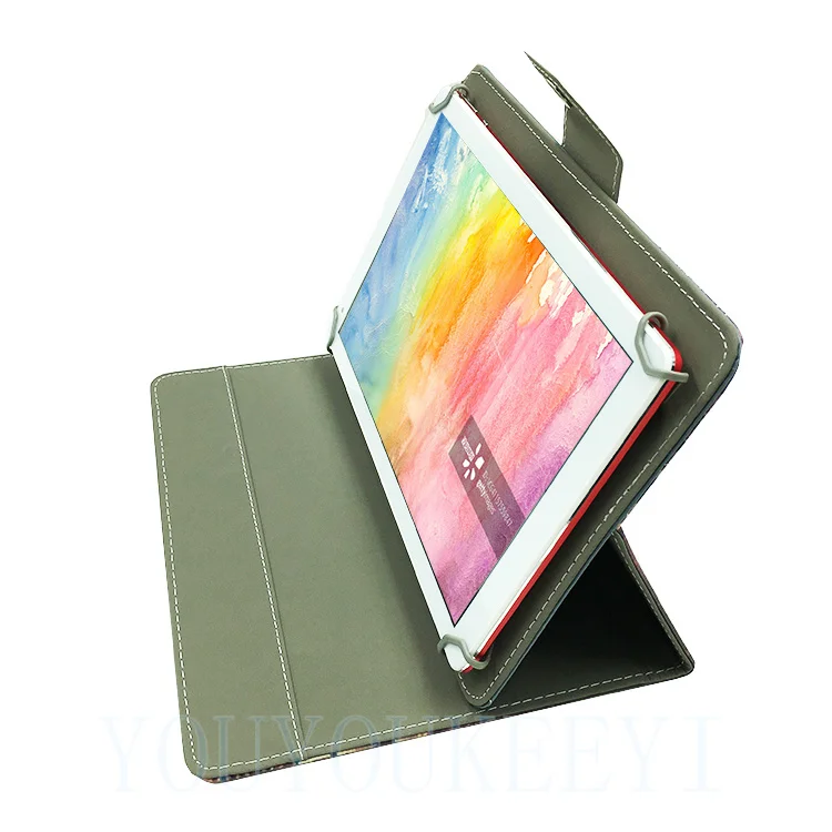 Capa Universal para Tablet Teclast P20hd 10.1 Polegadas Flip com Suporte Magnético Estampa pu Couro Capa Funda para P10s T30 M30 Mais Presente - Imagem 2