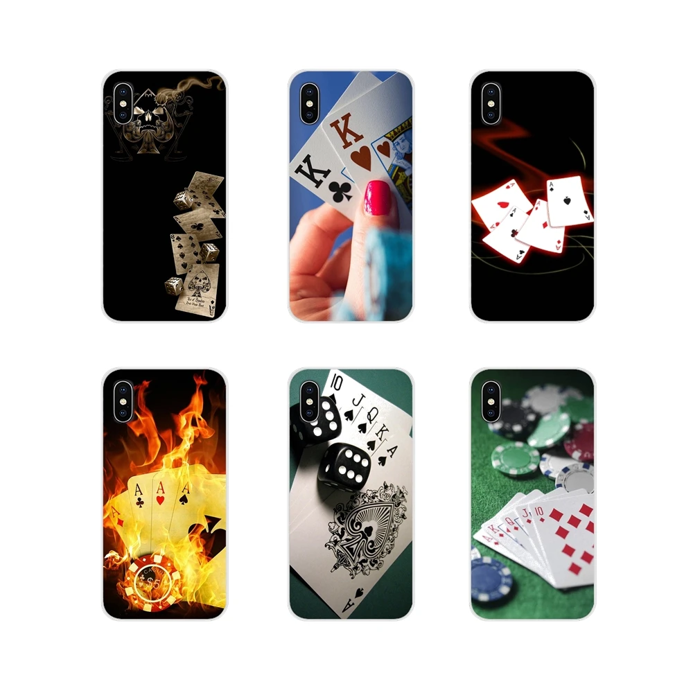 

For Samsung A10 A30 A40 A50 A60 A70 Galaxy S2 Note 2 3 Grand Core Prime Poker Game Pair Kings Accessories Phone Shell Covers