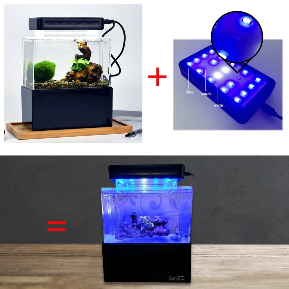 cunzo mini desktop aquarium