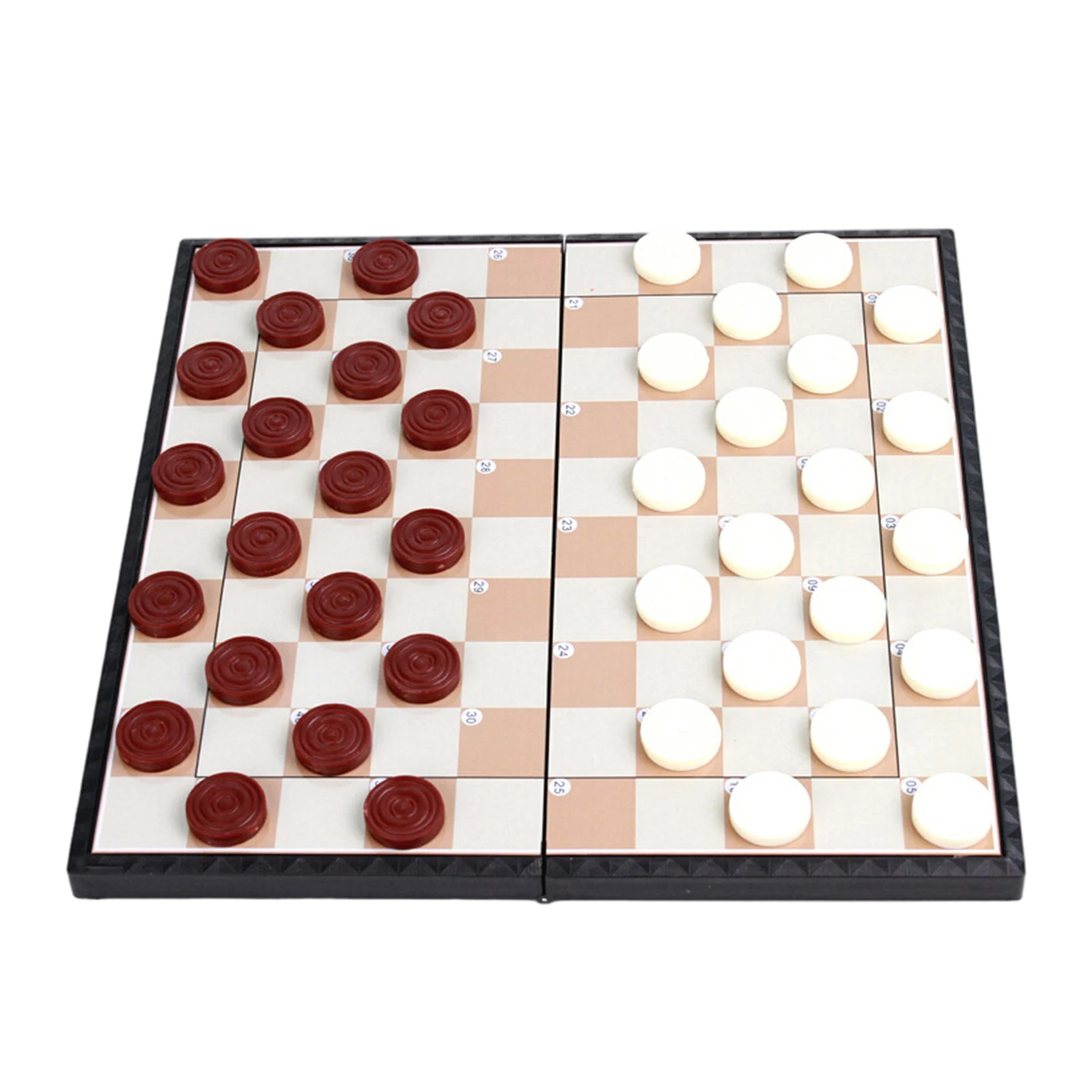 Checkers Board Game Set Highquality Checkers Folding