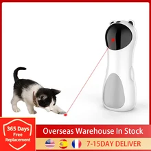

Cat Toy Laser Automatic Interactive Smart Teasing Pet Funny Handheld Toy Multi-Angle Exercise Training Entertaining Toys for Cat