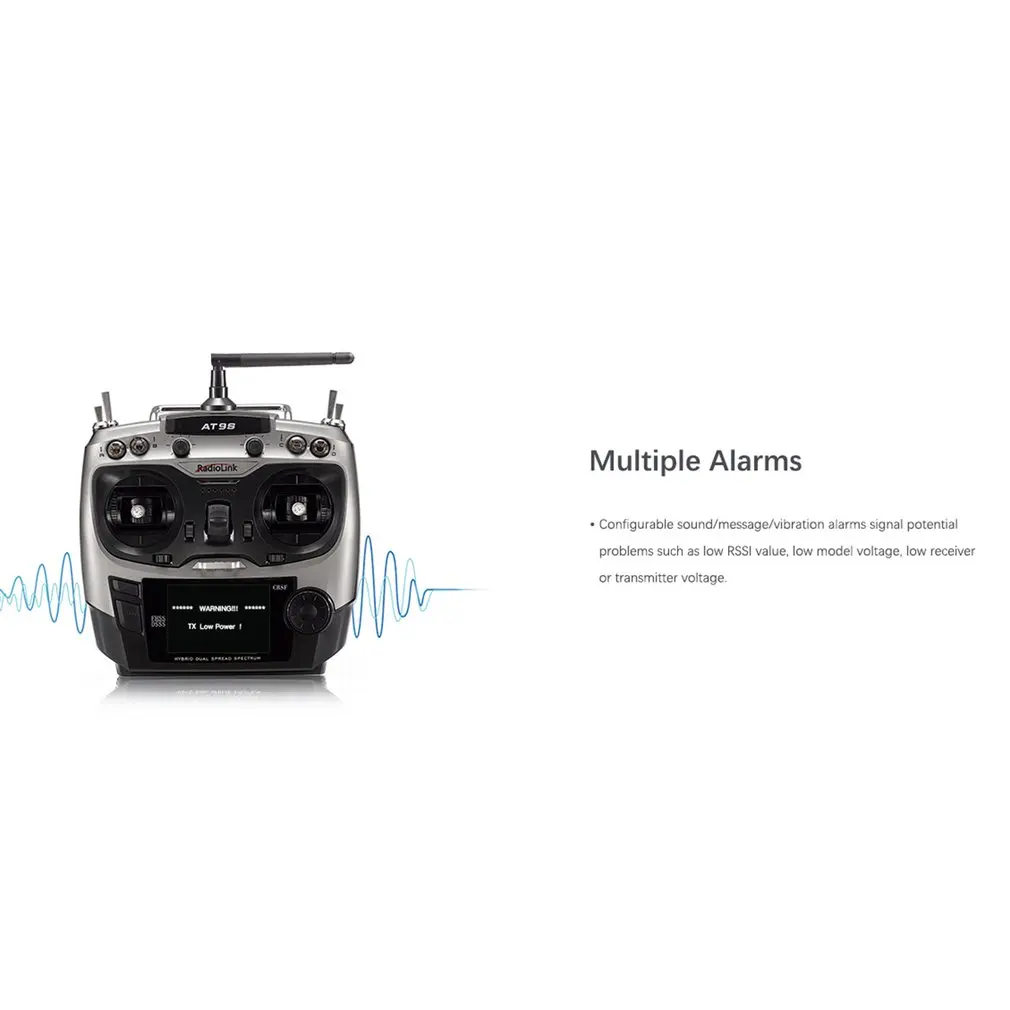 AT9S PRO пульт дистанционного управления и приемник R9DS 2,4G DSSS& FHSS SBUS/PPM/PWM для FPV Racing Drone Quad вертолет с фиксированным крылом