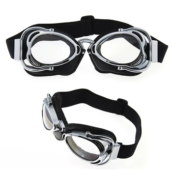 

Eyewear Goggles Retro Vintage Aviator Pilot Motorcycle Cruiser High Quality