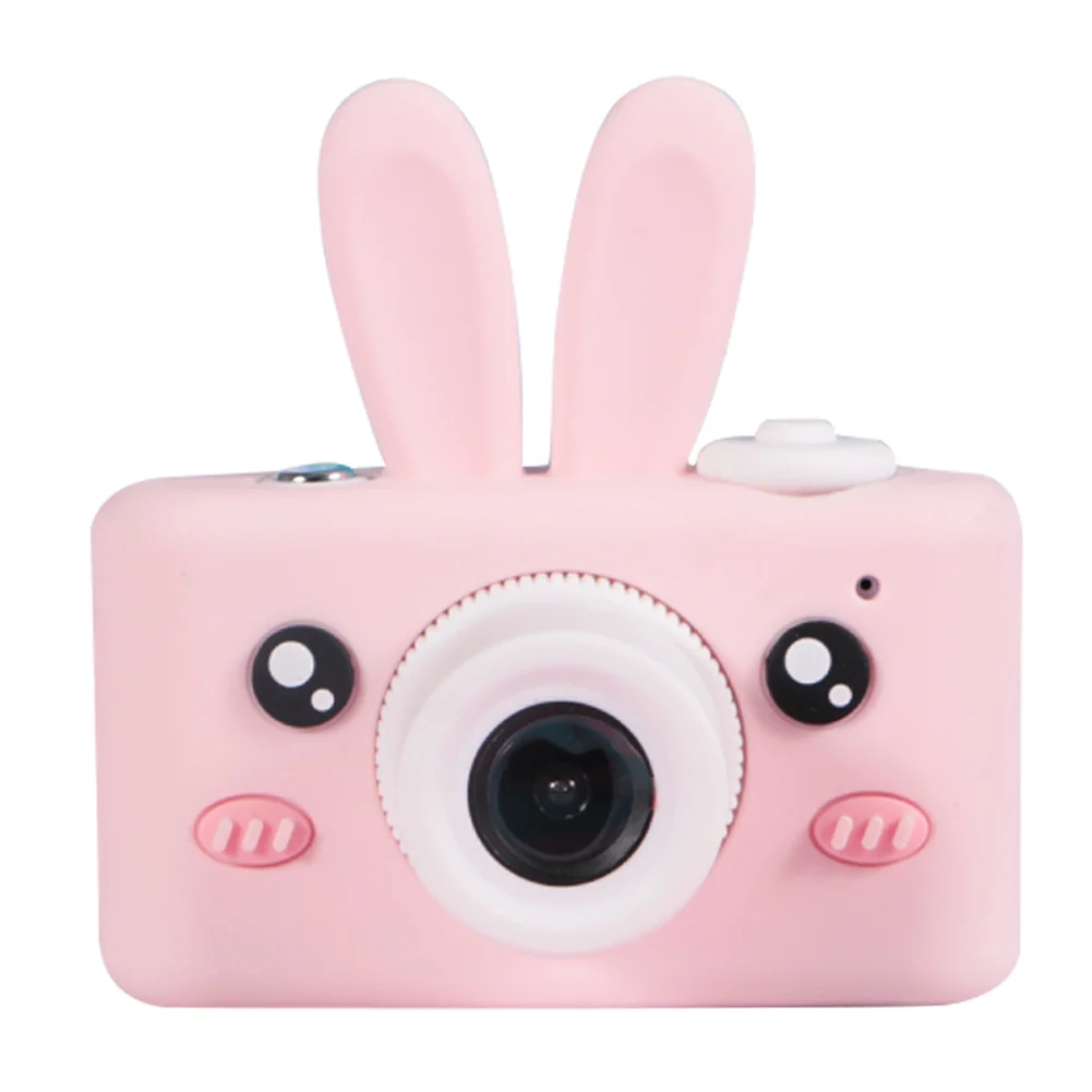 Детская мини цифровая камера видеокамера HD 2,0 дюймов Анти-падение дизайн DJA99 - Цвет: rabbit