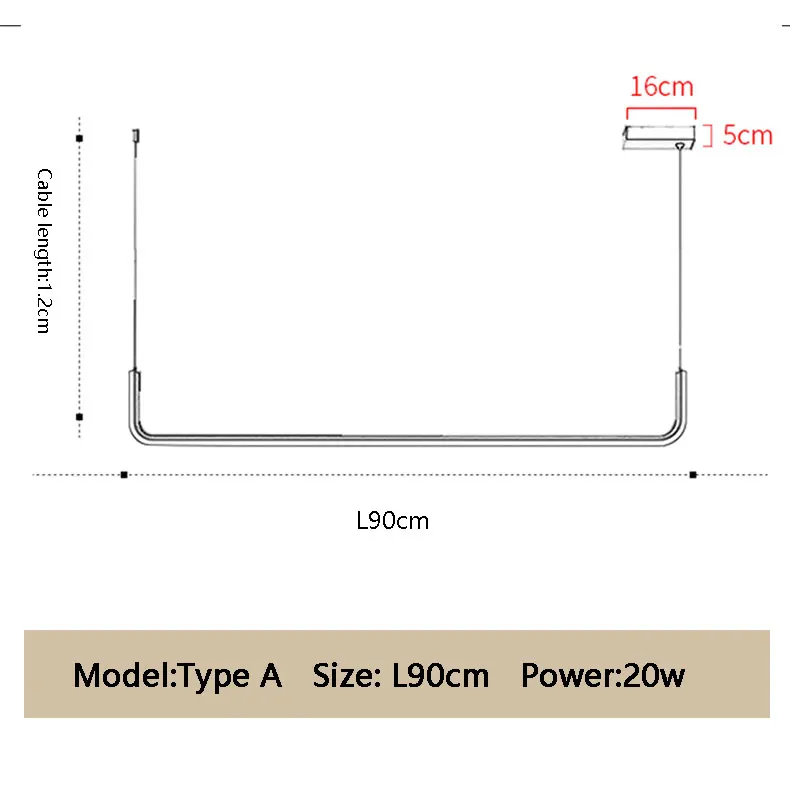L90cm