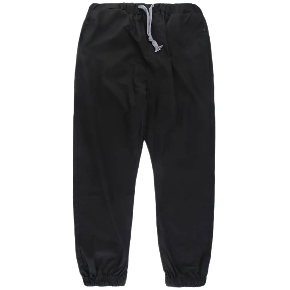 Осенне-зимние мужские спортивные штаны, свободные хлопковые мужские штаны для фитнеса, тренировочные штаны для бега, мужские брюки с карманами, эластичная талия, Прямая поставка