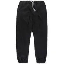 Осенне-зимние мужские спортивные штаны, свободные хлопковые мужские штаны для фитнеса, тренировочные штаны для бега, мужские брюки с карманами, эластичная талия, Прямая поставка