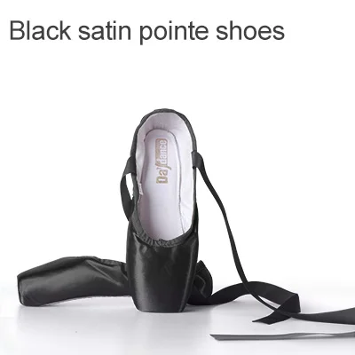 Black Pointe Shoes
