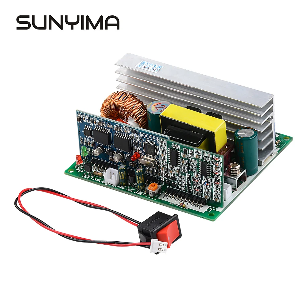 US $35.70 Sunyima 1pc Invertor Pure Sine Wave Inverter Circuit 12v To 220v 800w Driver Board