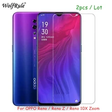 2 шт. Защитное стекло для экрана OPPO RENO Z закаленное стекло для OPPO RENO Z HD Защитная ультратонкая пленка для телефона RENO Z стекло