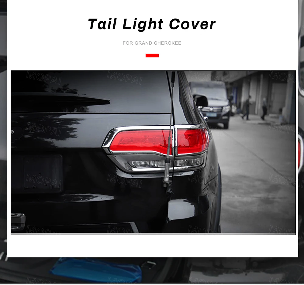Car Rear Tail Light Lamp Decoration Cover