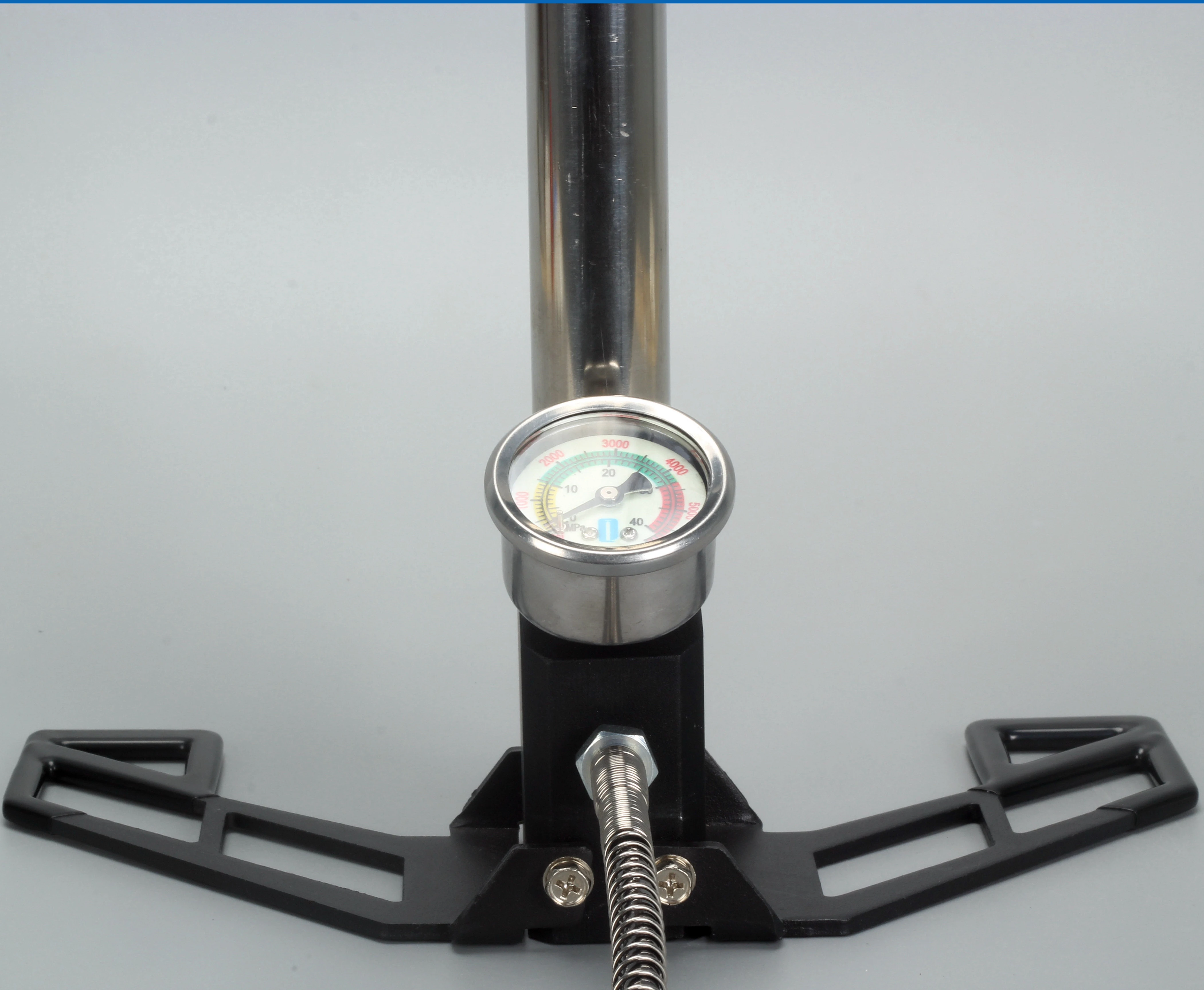 IceToolz vloerpomp Sport hogedruk met manometer