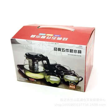

Tea Chinese Set Glass Tea Filter Bottle Hot Tea Pot China Set 1l Tea Pot Coffee Porcelain New Set Chinese Green CTY20AE 4