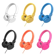 Gaming Headset Foldable Portable Adjustable for Phones MP3 MP4 Computer PC Deep Bass 3 5mm Headphones Earphones