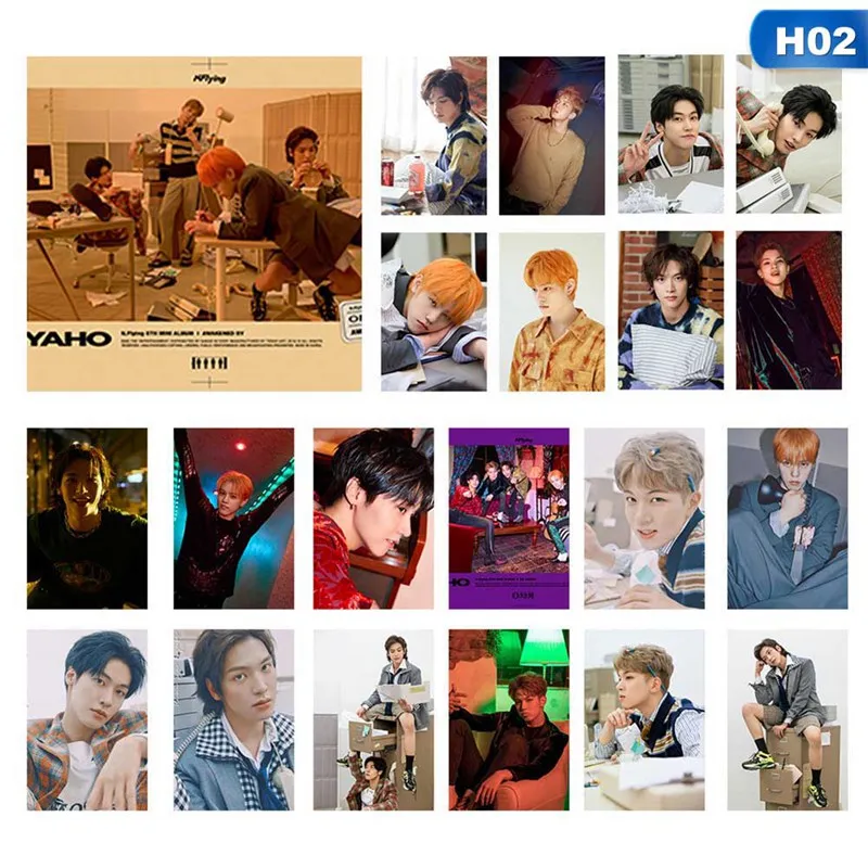 2 30 шт./компл. KPOP SUPER JUNIOR NUEST Н. Летающий AB6IX фотоальбом карты ПВХ карты самодельные ЛОМО карта Фотокарта - Цвет: 2