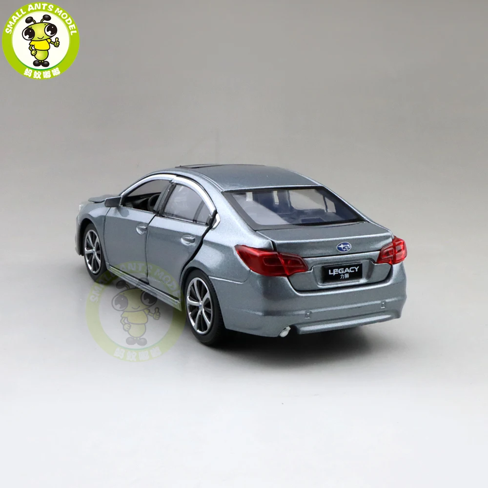 1/32 Jackiekim Subaru LEGACY литая под давлением Модель автомобиля игрушки Детский звуковой светильник вытянуть назад Подарки