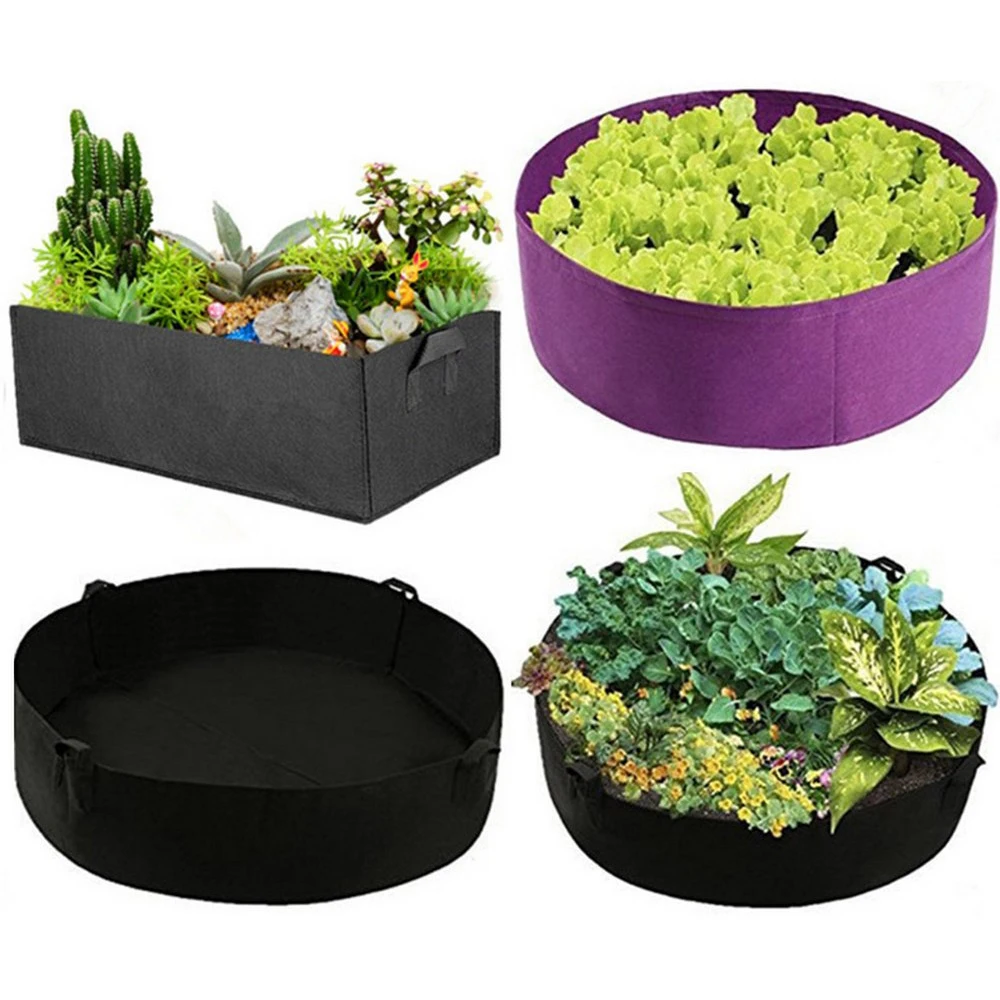 Вместительный садовый мешок для выращивания растений 2 шт. антикоррозионная