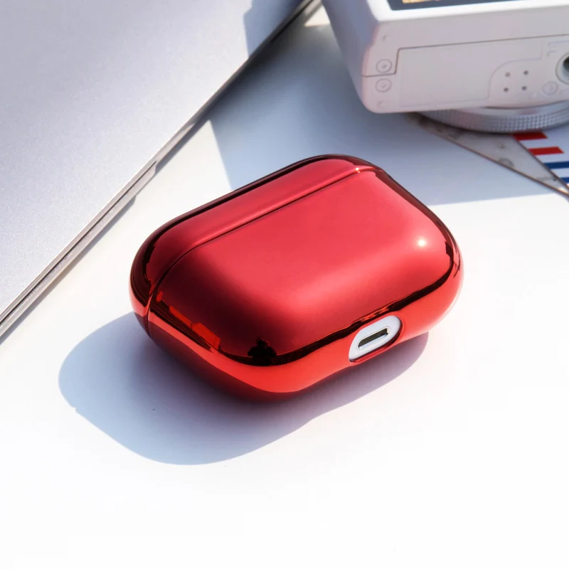Ojeleye Жесткий ПК милый чехол для наушников для AirPods Pro Чехол покрытие PC чехол для Apple Airpods Pro 3 беспроводные наушники зарядная коробка
