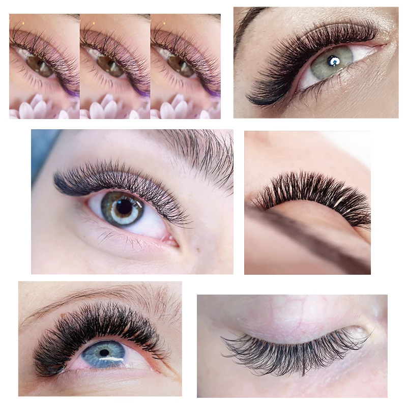 GENIELASH All Size Professional Individual Eyelash Extensions Supplies CDD+ Curl Russian Volume Lash Extensions Cilios