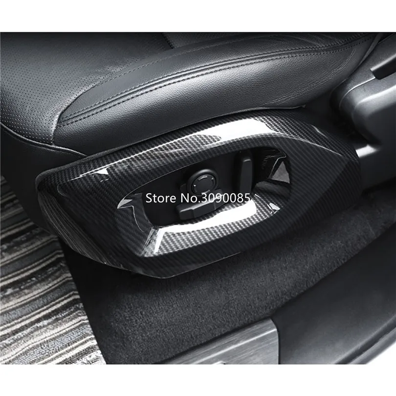 Для Land Rover Range Rover Vogue 13-17, для Range Rover Sport 14-17, углеродное волокно, стильный ABS чехол для сиденья, накладка, аксессуары