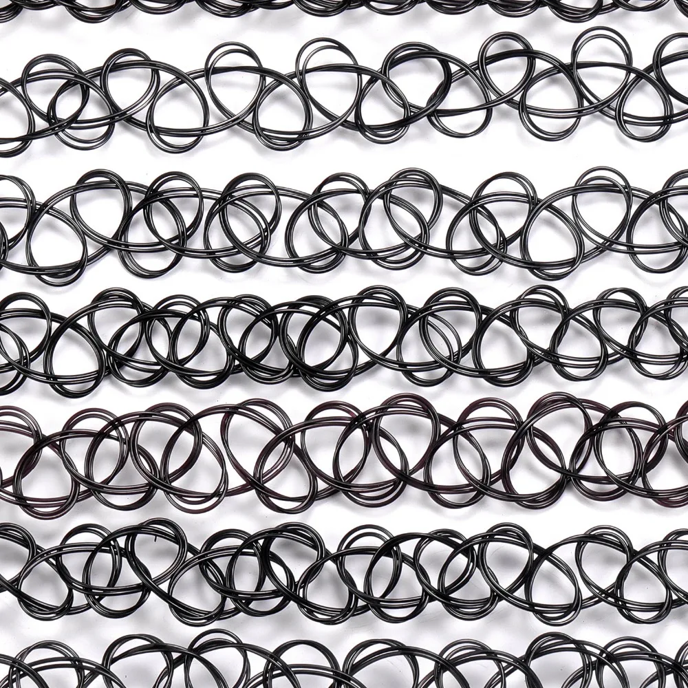 Flower Choker Necklaces Set (10)