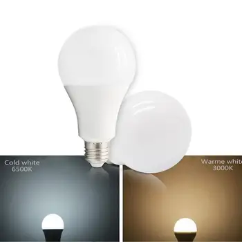 

White Light Bulb E27 18W LED Bulb Lightweight Stylish Good Light Transmission Warm Light White Light Bulb Energy Saving