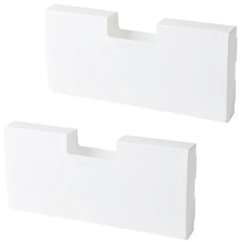 

2Pcs Wall-Mounted Garbage Bag Finishing Storage Box Kitchen Plastic Bag Extraction Box Storage Box Kitchen Organizer